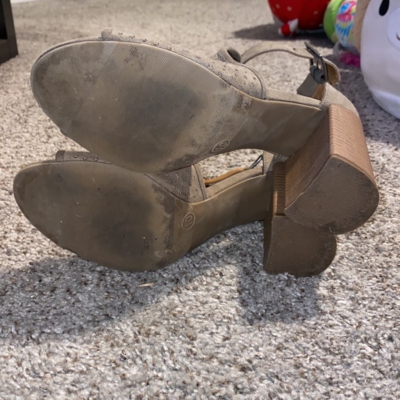 Open Toe Heeled Boots - Picture 4 of 5